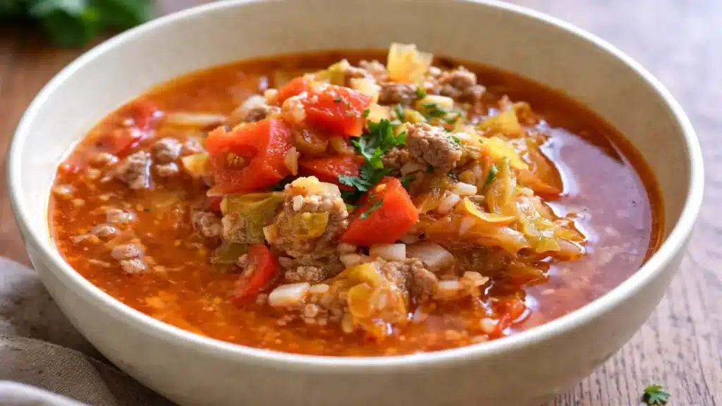 Cabbage Roll Soup
