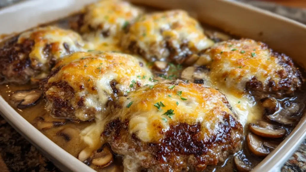 Amish Hamburger Steak Bake