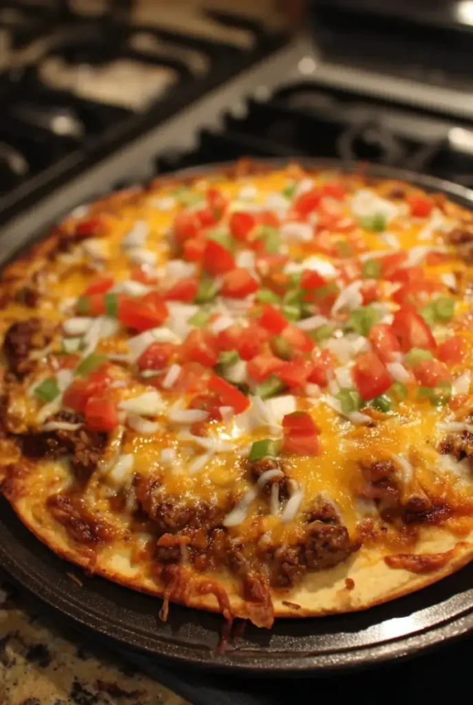 Homemade Mexican Pizza Recipe – Easy & Delicious 11 Homemade Mexican Pizza crispy cheesy layered tortilla pizza