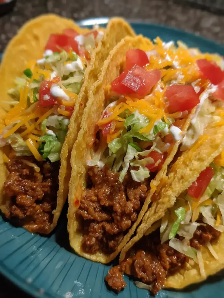 Cheesy Rotel Tacos