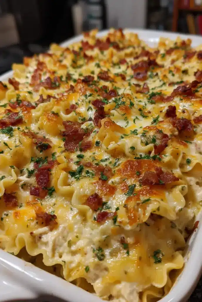 Crack Chicken Lasagna
