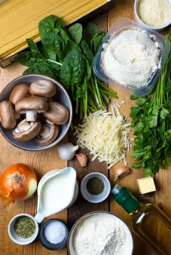 Preparing ingredients 