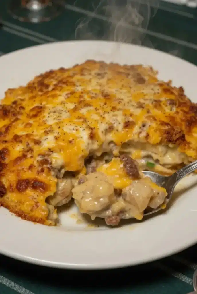 Country Club Potatoes: An Irresistible Comfort Food Delight 9 Slice of Country Club Potatoes