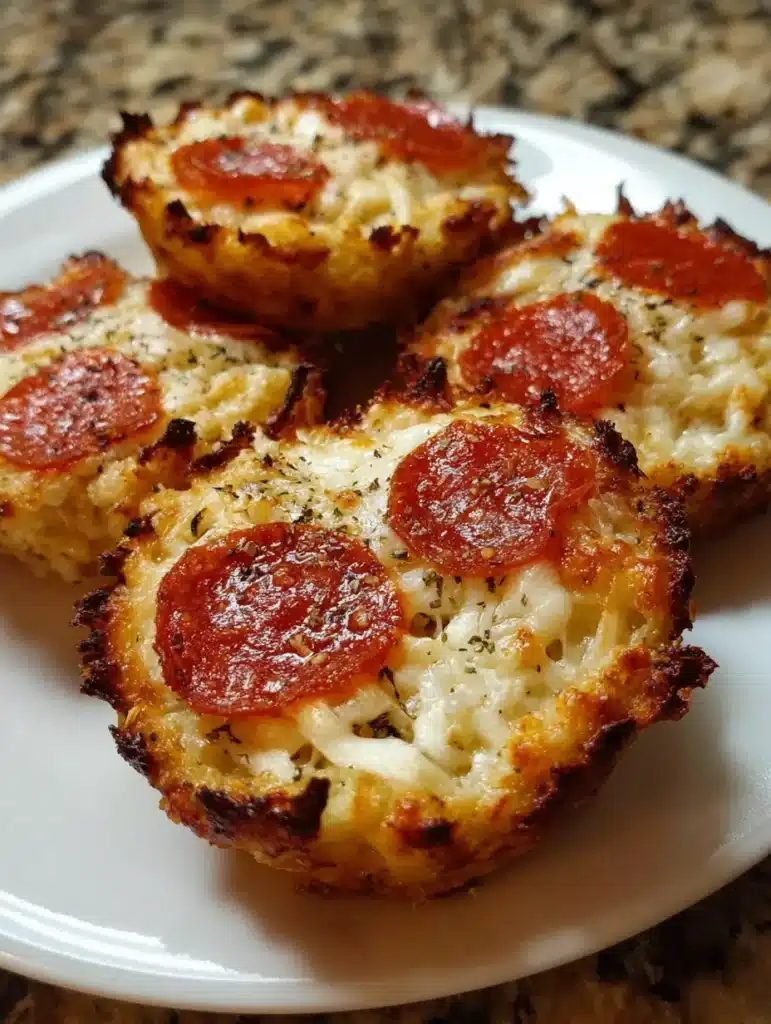 pizza bites served with dipping sauce