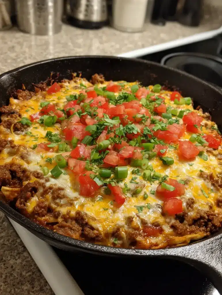 Irresistible Cheesy Beef Enchilada Casserole Skillet 10 Cheesy Beef Enchilada Casserole Skillet