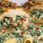 Stuffed Chicken Spinach Rigatoni