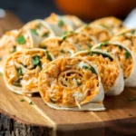 Buffalo Chicken Pinwheels