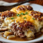 Amish Hamburger Steak Bake recipe