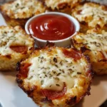 Air Fryer Cottage Cheese Pizza Bites