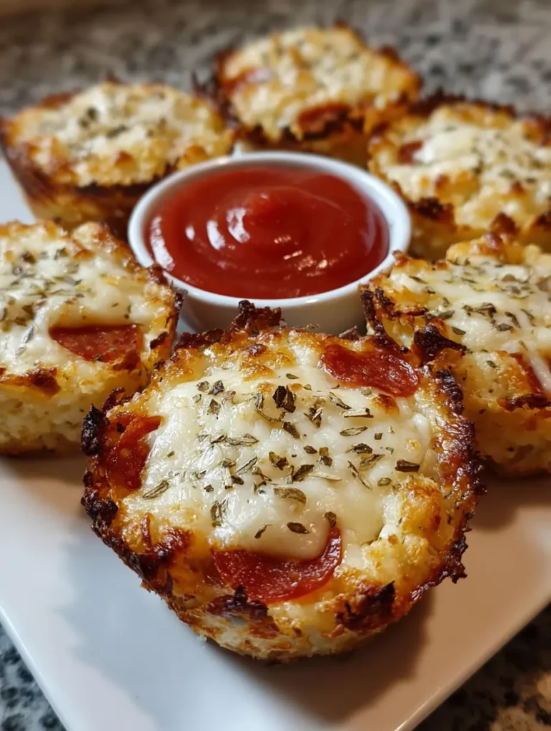Air Fryer Cottage Cheese Pizza Bites