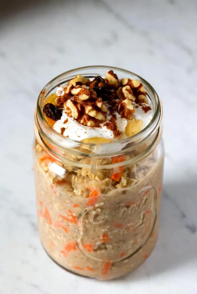 Carrot Cake Overnight Oats