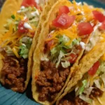 Cheesy Rotel Tacos
