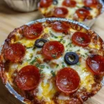 Crustless Pizza Bowl