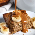 Peanut Butter Banana Baked Oatmeal