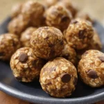 Quick and Easy No-Bake Energy Balls Recipe 10 Oatmeal energy balls with chocolate chips