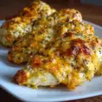 Creamy Ranch Cheesy Baked Chicken