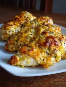 Creamy Ranch Cheesy Baked Chicken